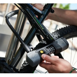 Zapięcie do roweru montaż standard High Security U-lock z zamkiem szyfrowym_Yale YCUL2-13-230-1_sportone.pl